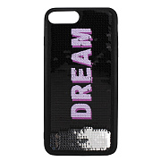 Чехол-накладка - SC157 с пайетками для "Apple iPhone 7 Plus/iPhone 8 Plus" (004) ..