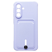 Чехол-накладка - SC304 с картхолдером для "Samsung Galaxy A56 5G" (light violet) (239426)