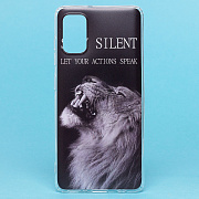 Чехол-накладка - SC185 для "Samsung SM-A415 Galaxy A41" (003) (black)