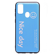 Чехол-накладка - SC201 для "Samsung SM-M215 Galaxy M21/SM-M307 Galaxy M30s" (blue)