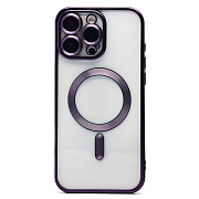 Чехол-накладка - SM027 SafeMag для "Apple iPhone 16 Pro Max" (dark violet)