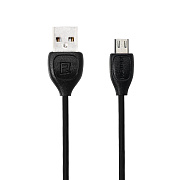 Кабель USB - micro USB Remax Replica RC-050M Lesu  100см 1,5A  (black)