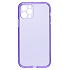 Чехол-накладка - SC344 для "Apple iPhone 12 Pro" (transparent/violet) (232054)