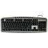 Клавиатура Nakatomi Navigator-Multimedia KN-11U мембранная USB (gray)