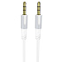 Кабель AUX (папа-папа) Borofone BL19 Creator  100см   (white)