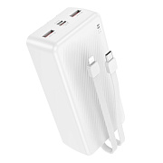 Внешний аккумулятор Borofone BJ57B 22.5W+PD20W 30000mAh Micro/Type-C/2USB/Type-C (white)