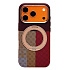 Чехол-накладка Luxo Creative PC с подставкой для "Apple iPhone 17 Pro/18 Pro" (LF150) (brown)