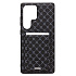 Чехол-накладка - SM022 SafeMag c картхолдером  для "Samsung Galaxy S25 Ultra" (black) (244569)