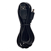 Кабель USB - mini USB RockBox USB 7,5W 200см 1,5A  (black)