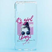 Чехол-накладка - SC226 для "Samsung SM-A125 Galaxy A12" (003) (прозрачный)