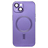 Чехол-накладка - SM020 Matte SafeMag для "Apple iPhone 14" (purple)