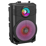 Портативная акустика напольная Hoco BS46 Mature + микрофон 10W (black)
