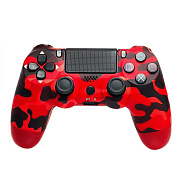 Геймпад - Dualshock PS4 А2 (no logo) (red khaki)