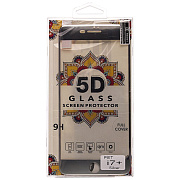 Защитная пленка изогнутая Glass PET 5D для "Apple iPhone 7 Plus/iPhone 8 Plus" (silver)