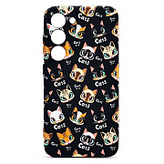 Чехол-накладка Luxo Creative для "Samsung Galaxy S23" (094) (black) (226020)