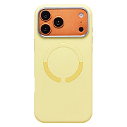 Чехол-накладка - SM040 SafeMag для "Apple iPhone 17 Pro Max/18 Pro Max" (yellow)