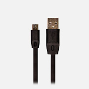 Кабель USB - micro USB Brera Black Diamond  100см 1,5A  (black)