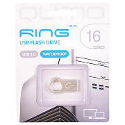 Флэш накопитель USB 16 Гб Qumo Ring 3.0 (metallic)