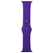 Ремешок - ApW Sport Band Apple Watch 42/44/45/49 mm силикон на кнопке (L) (violet)