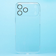 Чехол-накладка - PC073 с закрытой камерой для "Apple iPhone 17 Pro Max" (transparent)