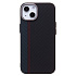 Чехол-накладка Luxo Creative PC для "Apple iPhone 14" (120) (black/blue) (230956)