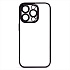 Чехол-накладка - PC073 с закрытой камерой для "Apple iPhone 14 Pro" (black) (213846)