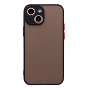 Чехол-накладка - PC041 для "Apple iPhone 13 mini" (black/black)