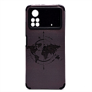 Чехол-накладка - SC310 для Xiaomi Poco X4 Pro 5G" (009) (black)