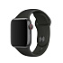 Ремешок - ApW Sport Band Apple Watch 38/40/41 mm силикон на кнопке (S) (dark grey)