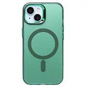 Чехол-накладка - SM025 SafeMag для "Apple iPhone 15" (green) (232091)