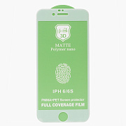Защитное стекло Full Screen RORI 2,5D Ceramics для "Apple iPhone 6/iPhone 6S" матовая (white)