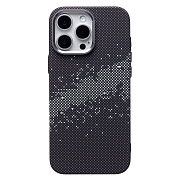 Чехол-накладка Luxo Creative PC  для "Apple iPhone 16 Pro Max" (136) (black/gray)