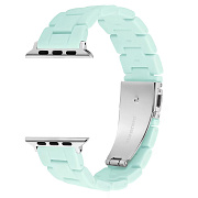 Ремешок - ApW30 Apple Watch 42/44/45/49 mm акриловый (grey)