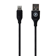 Кабель USB - Apple lightning RockBox RC-L01  100см 2,4A  (black)