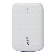 Внешний аккумулятор Activ A151-01 6 000mAh Micro USB/USB (white)
