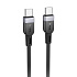 Кабель Type-C - Type-C Hoco X109 PD 60W 300см 3A  (black)