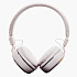 Проводные наушники с микрофоном полноразмерные - TV-12 Jack 3,5  (white/gold)