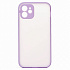 Чехол-накладка - PC041 для "Apple iPhone 12" (light violet/white)