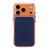Чехол-накладка SM046 SafeMag для "Apple iPhone 17 Pro" (dark blue/transparent)