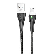 Кабель USB - micro USB Borofone BX100 Advantage 12W 100см 2,4A  (black)