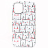 Чехол-накладка Luxo Creative для "Apple iPhone 12 mini" (075) (multicolor)