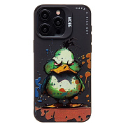 Чехол-накладка - SC335 для "Apple iPhone 15 Pro Max" (утка) (black) (233091)