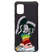 Чехол-накладка - SC210 для "Samsung SM-A515 Galaxy A51" (003) (black)