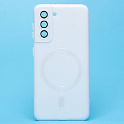 Чехол-накладка - SM020 Matte SafeMag для "Samsung SM-G991 Galaxy S21" (white)