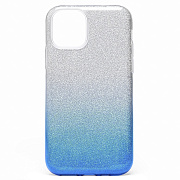 Чехол-накладка - SC097 Gradient для "Apple iPhone 11 Pro" (blue/silver)