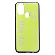 Чехол-накладка - SC201 для "Samsung SM-M315 Galaxy M31" (green)