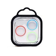 Защитное стекло для камеры - СG07 для "Apple iPhone 15 Pro/15 Pro Max" (1) (multicolor)