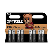 Батарейка AA OPTICELL LR6 Basic (8-BL) (8/96)