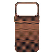 Чехол-накладка Luxo Creative PC для "Apple iPhone 17 Pro Max" (145 ) (brown/orange) (243454)