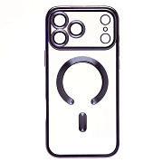 Чехол-накладка - SM027 SafeMag для "Apple iPhone 17 Pro Max" (dark violet)